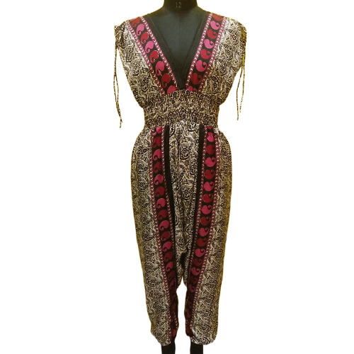 Ladies Stylish Printed Jumpsuit - Color: Different Available