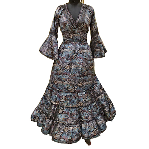 V Neck Bella Long Dress - Color: Different Available