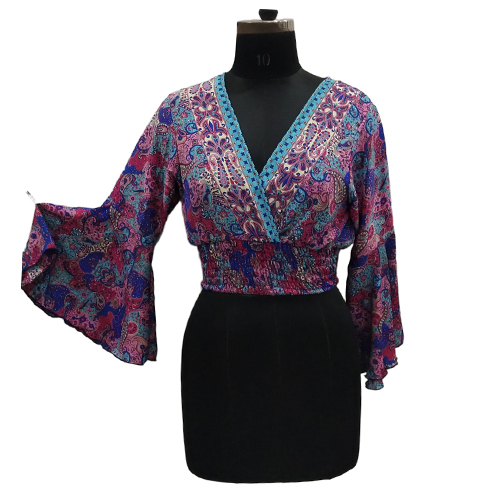 Ladies Vintage Long Sleeve Top - Color: Different Available