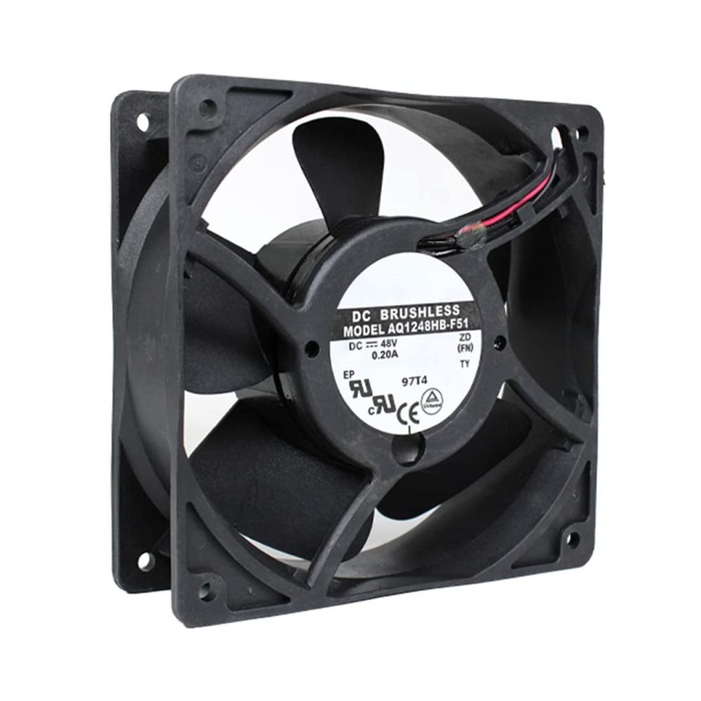 AQ1248HB-F51 DC48V 0.20A 12038 2-Wire 120x120x38mm 12cm Inverter Cooling Fan