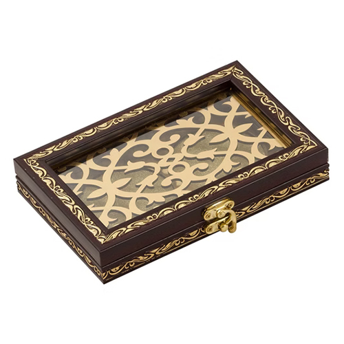 2 Coins Silver Coin Box - Color: As Per Requirment