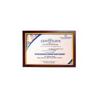 Customized Certificate Frame - Application: Commercial