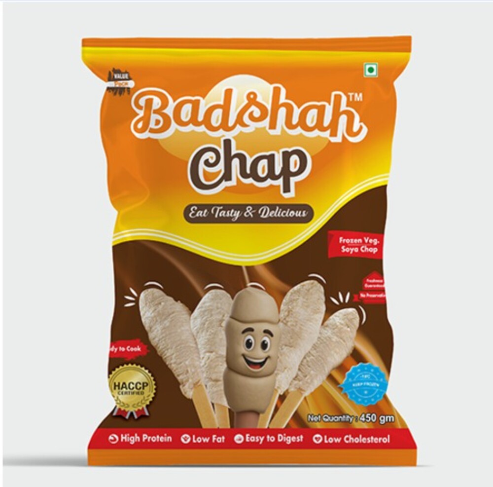 450 gm Frozen Veg. Soya Chap