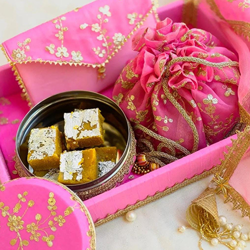 Wedding Embroidered Gift Set