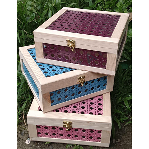 Rattan Inspired Boxes