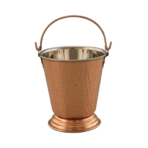 Copper Steel Bucket - Shape: Cylindrical / Round