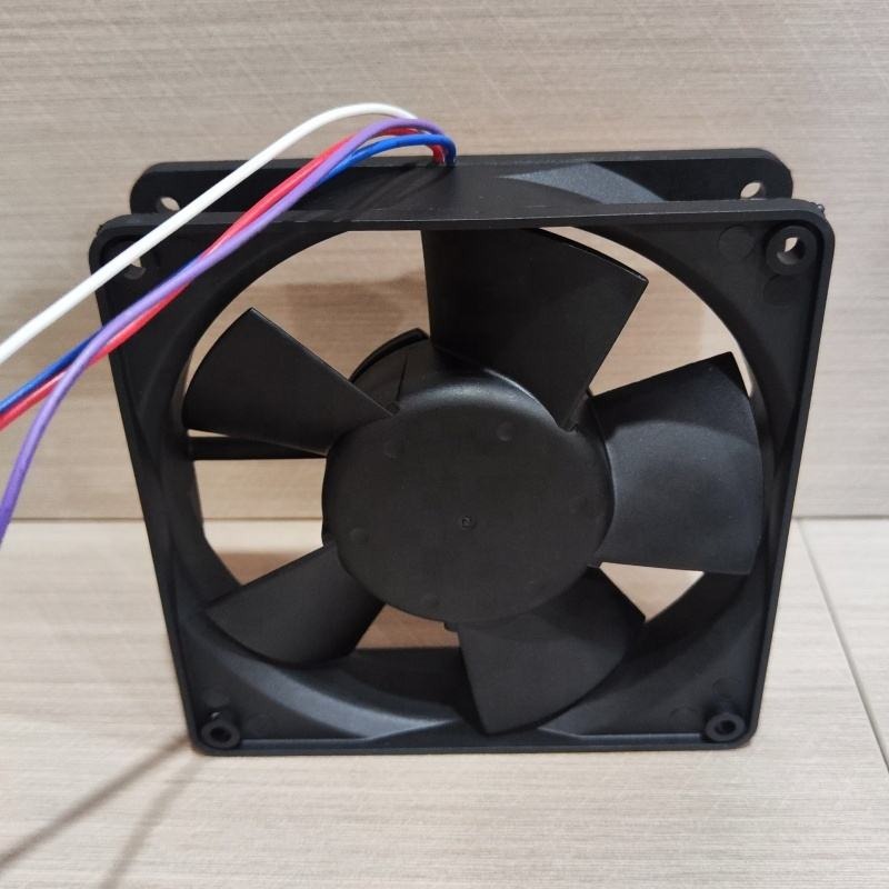 Brand New 4314/17t 24v 4.8w Cooling Industrial Fan Axial Flow Fan - Color: Black