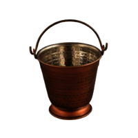 copper steel bucket