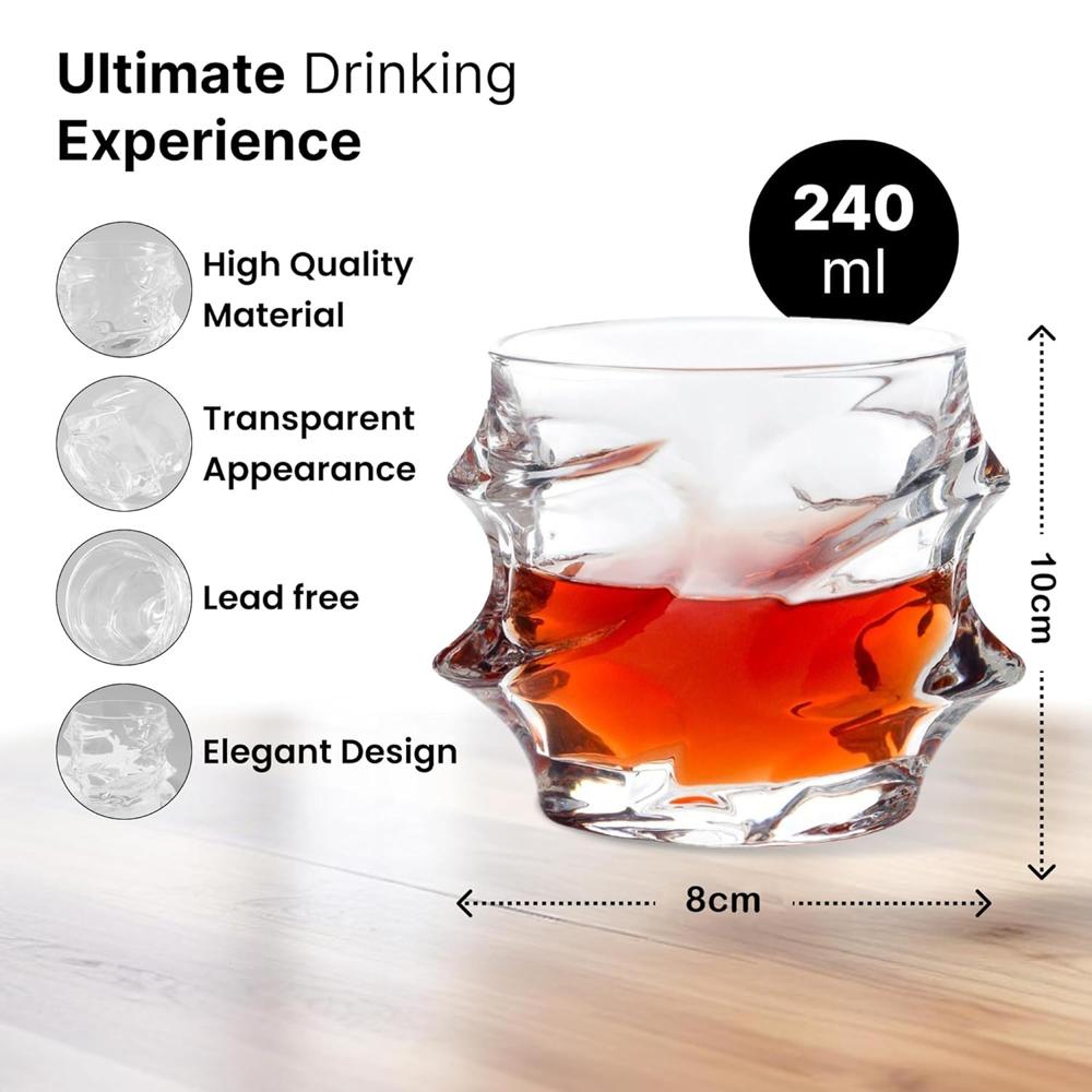 Wh-iskey Glass- Set of 6