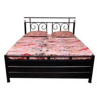 Folding Box Bed - Coated Iron, Available In Various Sizes And Colors | Modern Design, Durable, Smooth Finish, 1-year Warranty