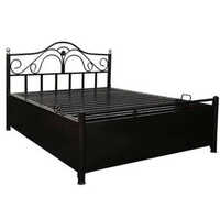 Metal Single Box Bed
