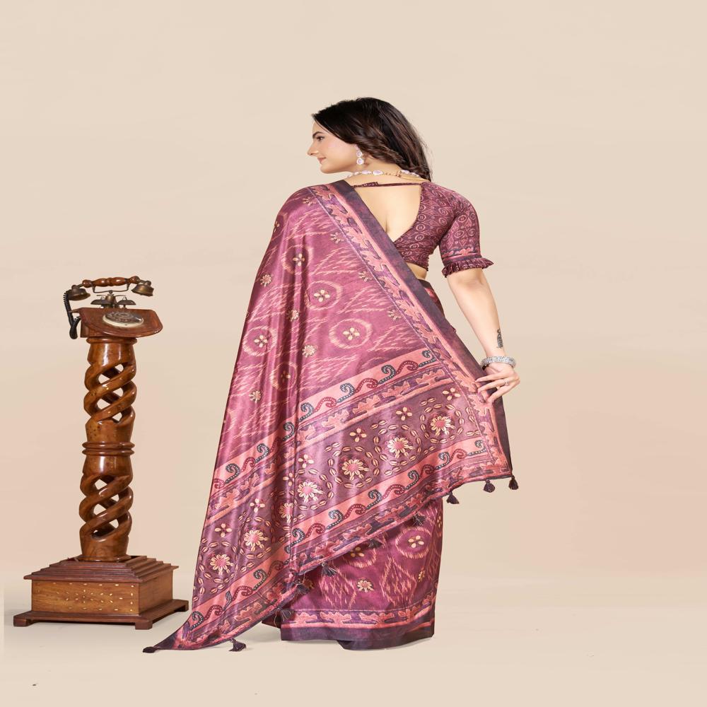  Traditional Ikat Saree