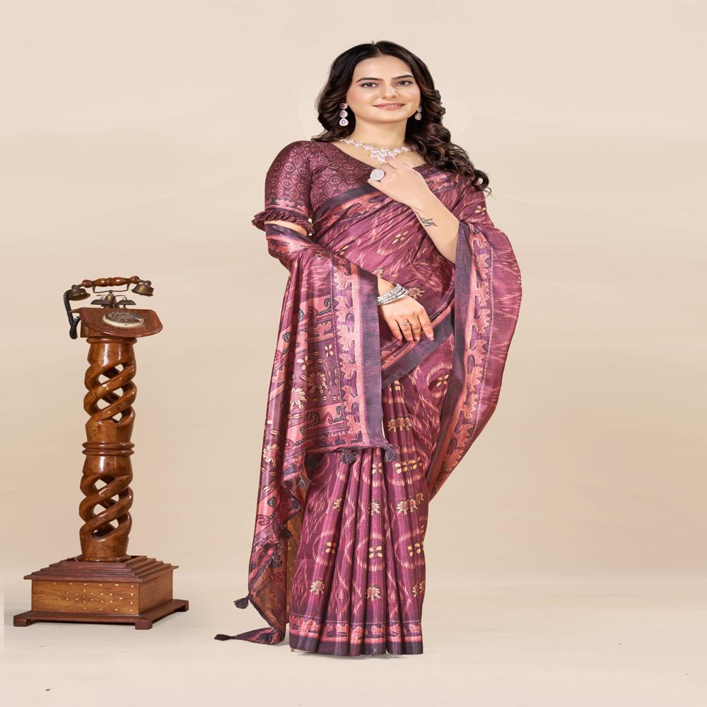  Traditional Ikat Saree