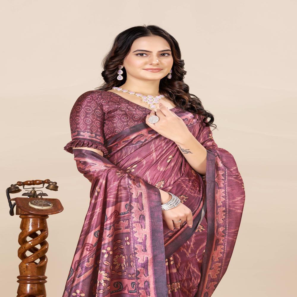  Traditional Ikat Saree