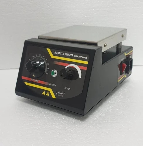 Magnetic Stirrer With Hot Plate - Color: Grey