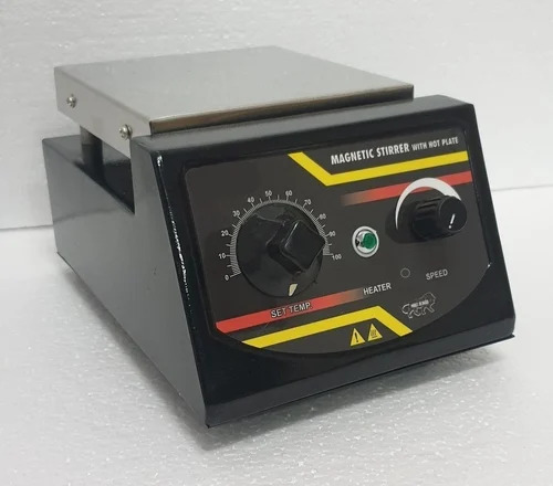 Magnetic Stirrer With Hot Plate - Color: Grey