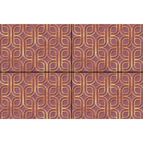 Ceramic Glossy Bathroom Wall Tiles - Color: Multi Color