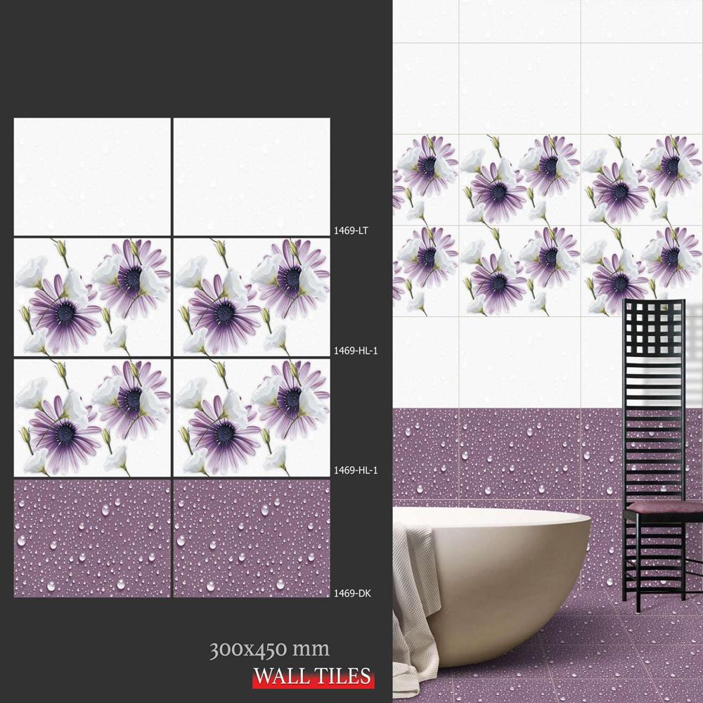 Printed Wall Tiles - Color: Purple