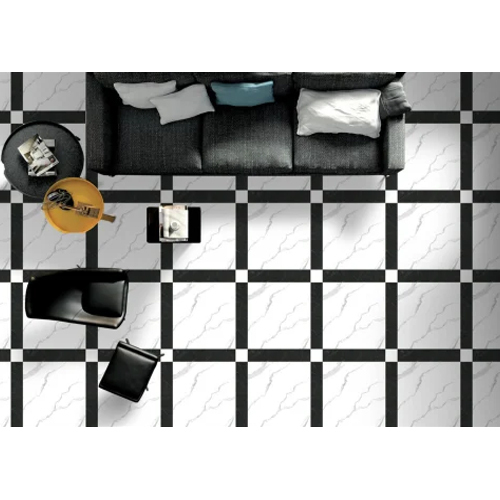 Porcelain Galicha Floor Tiles - Color: White