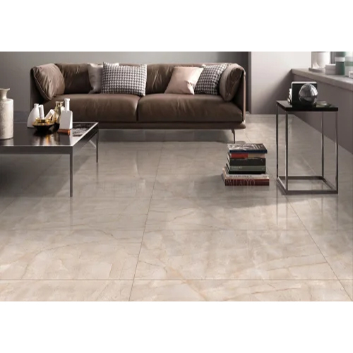 Pgvt Gvt Vitrified Flooring Tiles - Color: Ivory