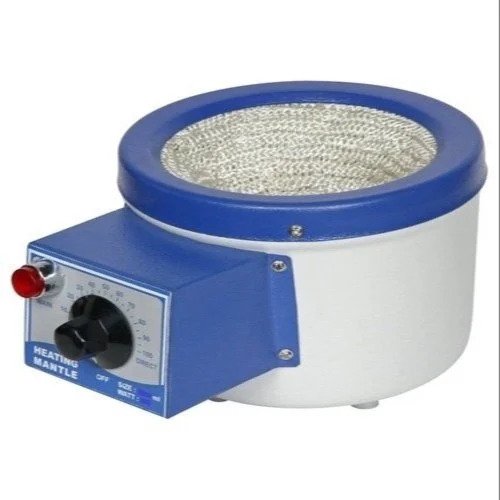 Laboratory Heating Mantle - Mild Steel, Standard Size, Blue Color, 220 Volt Electric Power Supply | 1-year Warranty For Reliable Laboratory Use