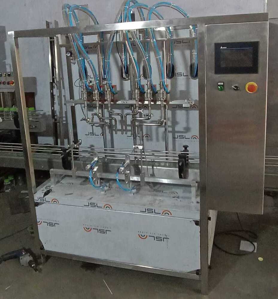 Automatic Ayurvedic Oil Filling Machine