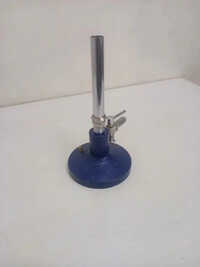 Laboratory Bunsen Burners. - Color: Blue Sliver