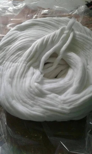 White Plain Cotton Wick Raw Material