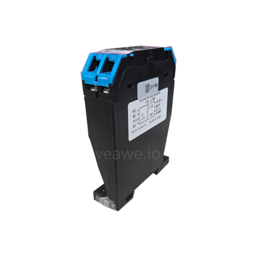 Isolated Analog Signal Converter 10v 10v - Color: Black