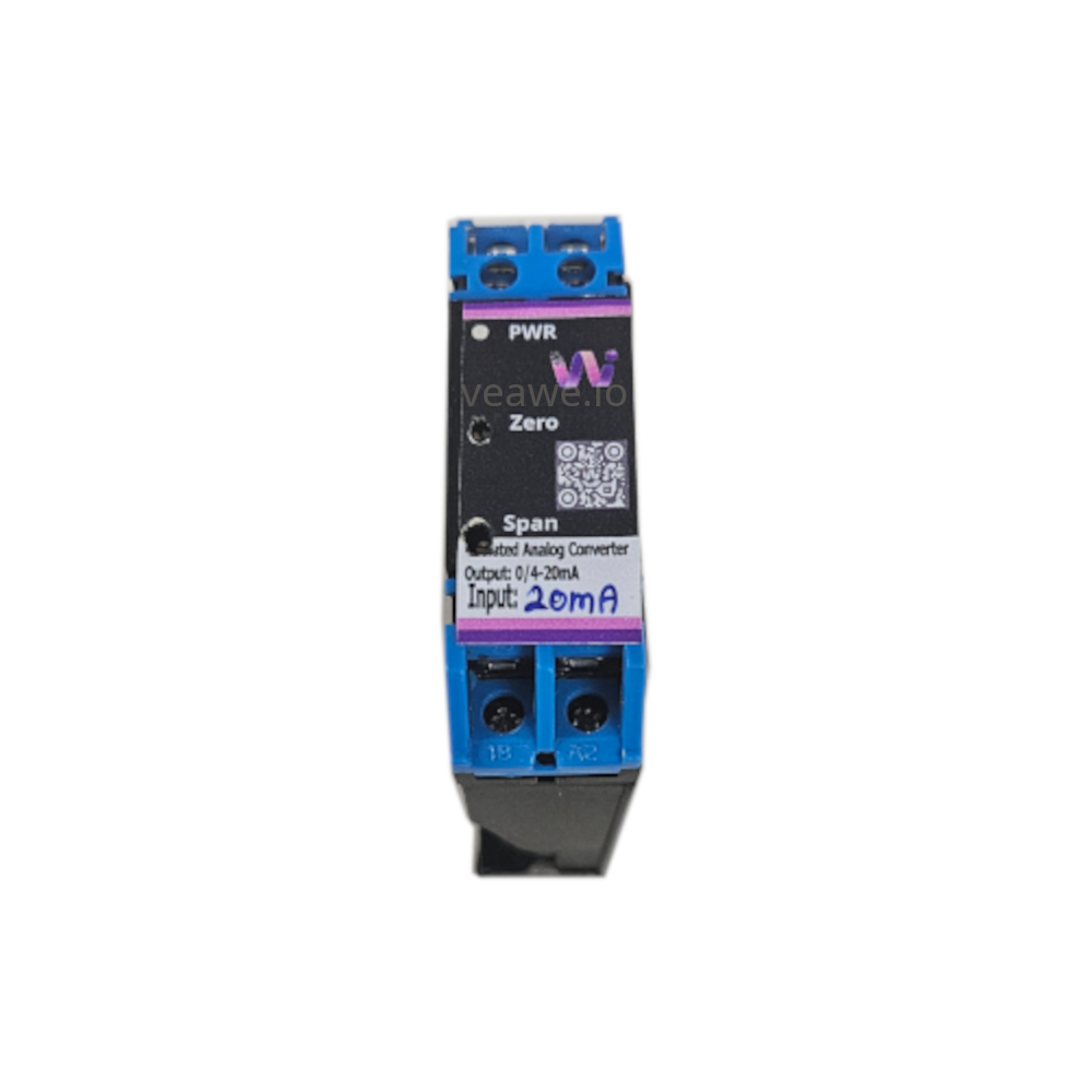 Isolated Analog Signal Converter 20ma To 20ma - Color: Black