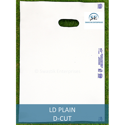 Ld Plain D-cut Bag - Coating Type: Colour Coated