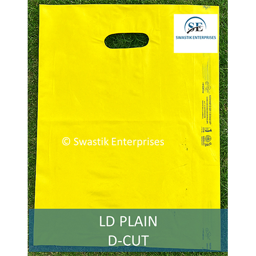 Ld Plain D-cut Bag - Coating Type: Colour Coated