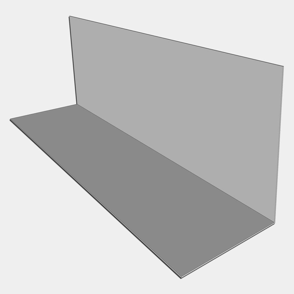 Galvalume L Flashing 0.47mm