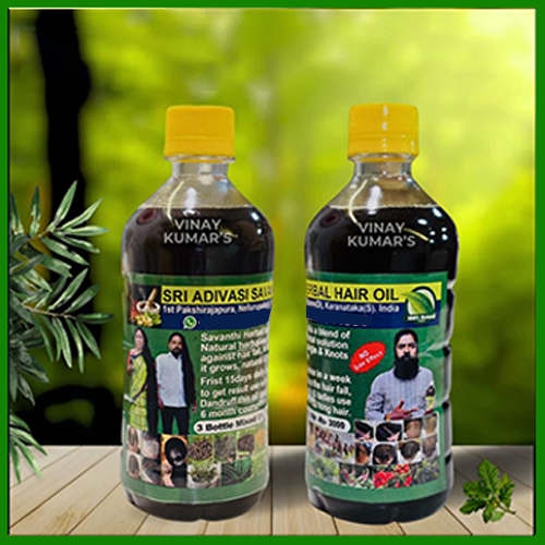 Sri Adivasi Savanthi Herbal Hair Oil