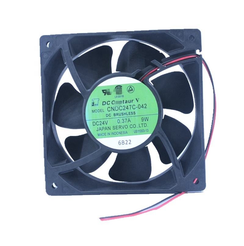 CNDC24B7-086 12038 9W 0.37A DC 24V CNDC247C-042 Inverter Axial Fan Equipment Fan