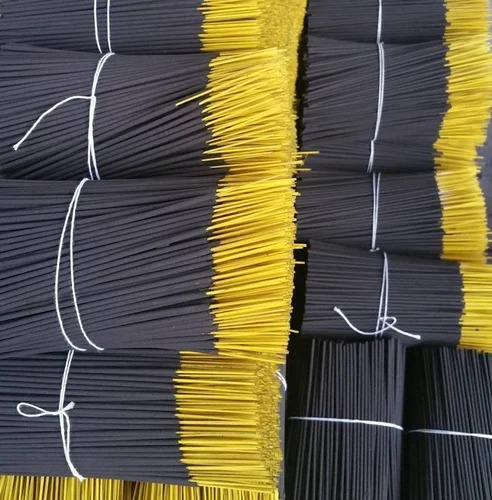 Agarbatti Raw Sticks - Color: Black