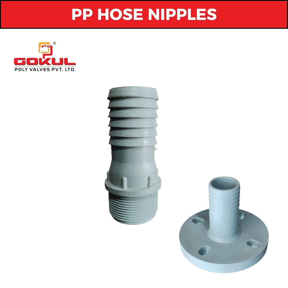 Gokul Pp Hex Nipple - Application: Industrial & Water Line