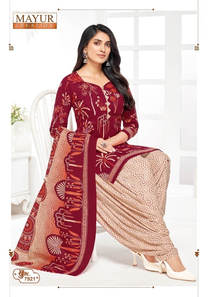 Mayur Khushi Vol-79  Dress Material