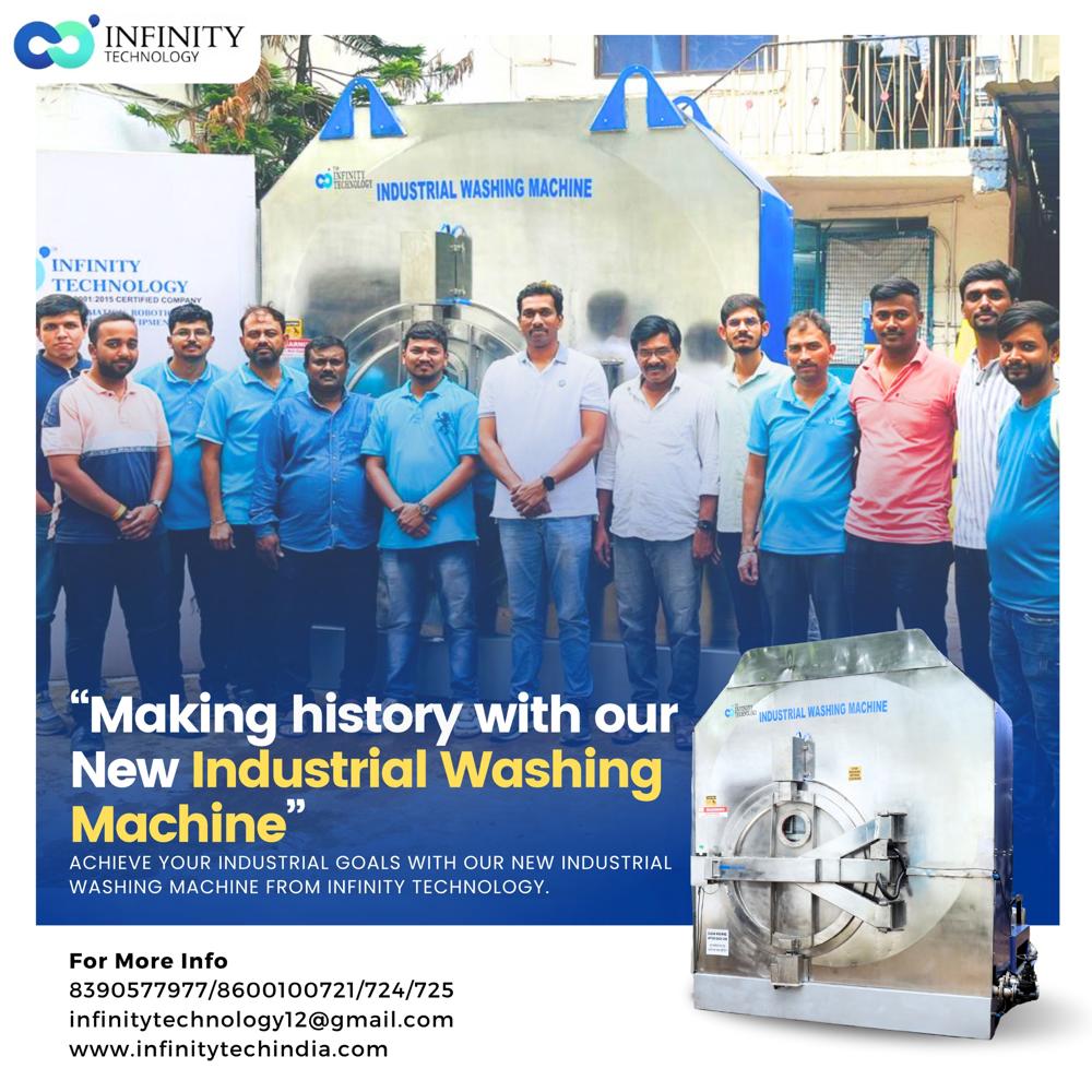 Industrial Washing Machine By Infinity Technology