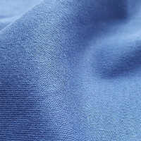 Cotton Interlock Fabric - 100% Cotton, 60 Inch Width, Elegant Blue, Gsm 330-340 | Soft-finish, Durable, Ideal For Everyday Garments