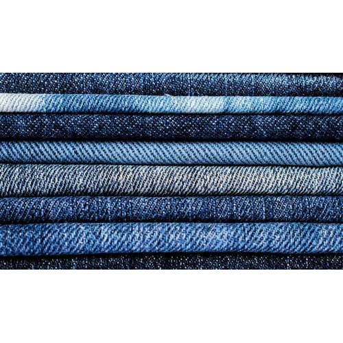 Denim Knitted Fabric - Color: Blue