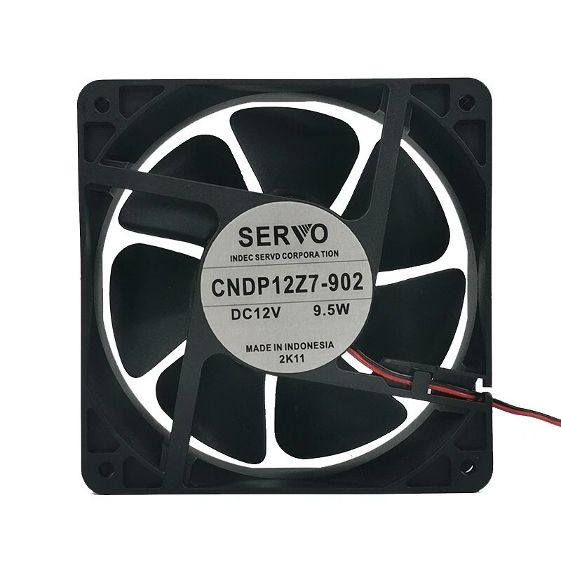 SERVO Fan CNDP12Z7-902 DC12V 9.5W 12038 12cm 2 wire cooling fan #