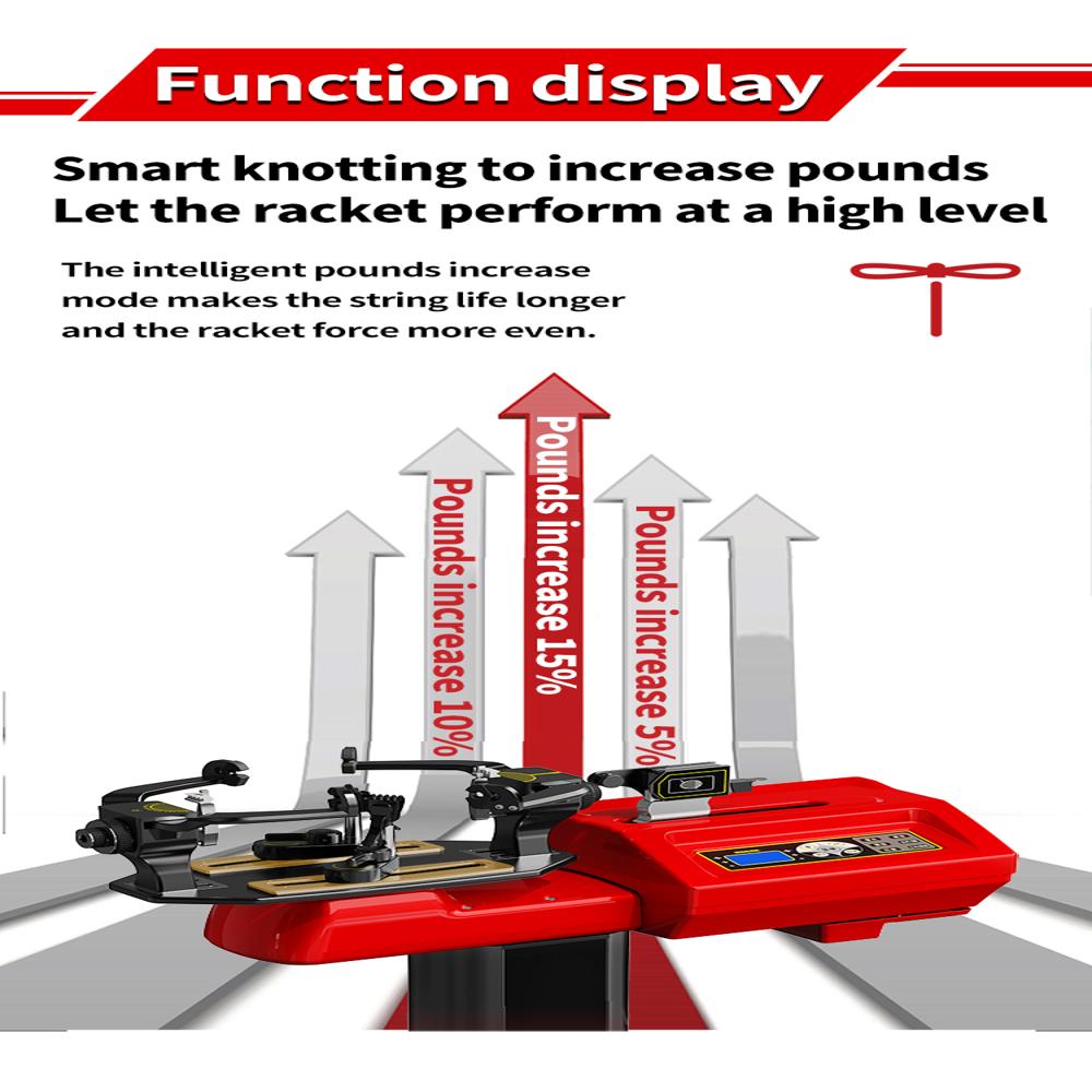 S6 TENNIS/BADMINTON STRINGING MACHINE