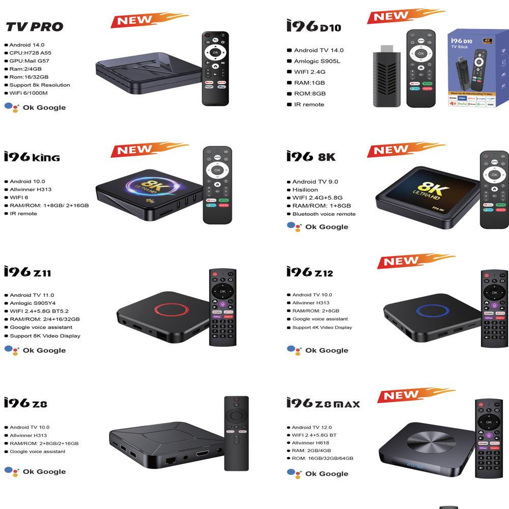 A96 Z8 Android Box - Color: Black