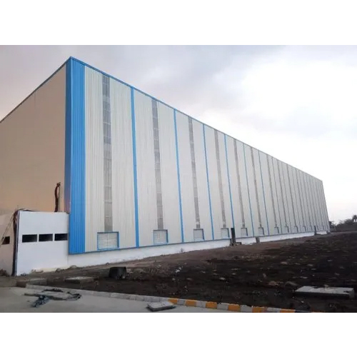 Industrial Warehouse Shed - Color: Grey