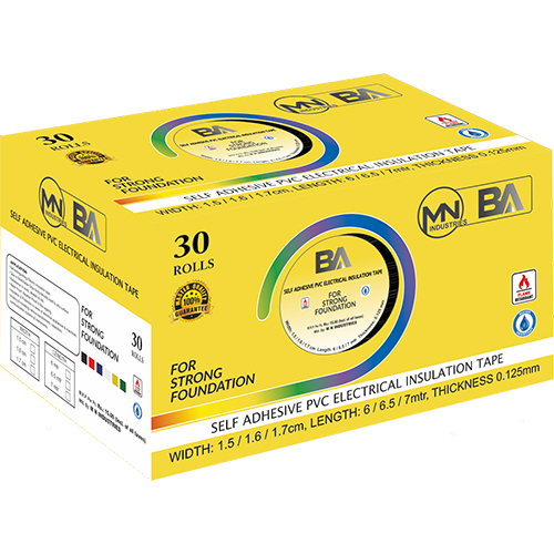 BA Self Adhesive PVC Electrical Insulation Tape