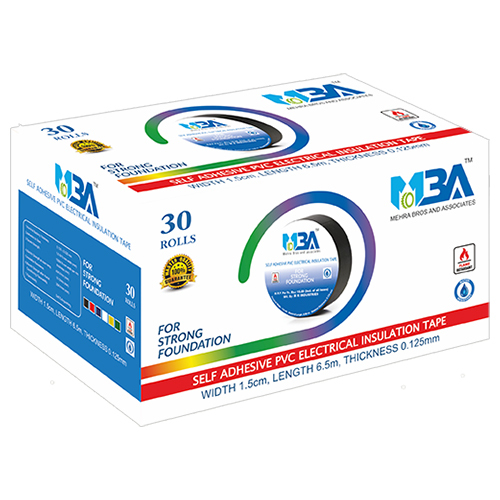 MBA Self Adhesive PVC Electrical Insulation Tape