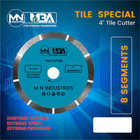 4 Inch Tile Cutter Blade - Color: Different Available
