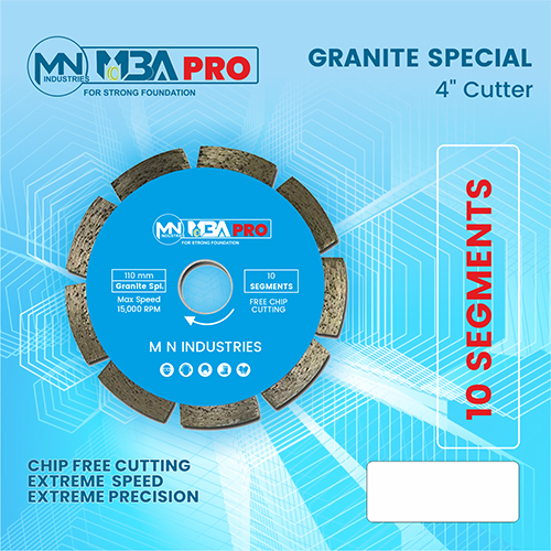 4 Inch 10 Segments Tile Cutter Blade - Color: Different Available