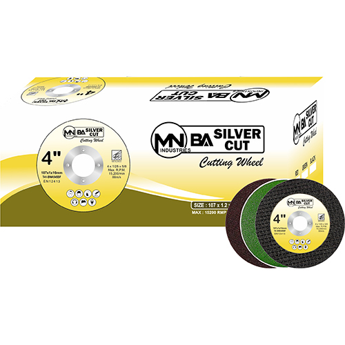 4 Inch BA Silver Cut Cutting Wheel